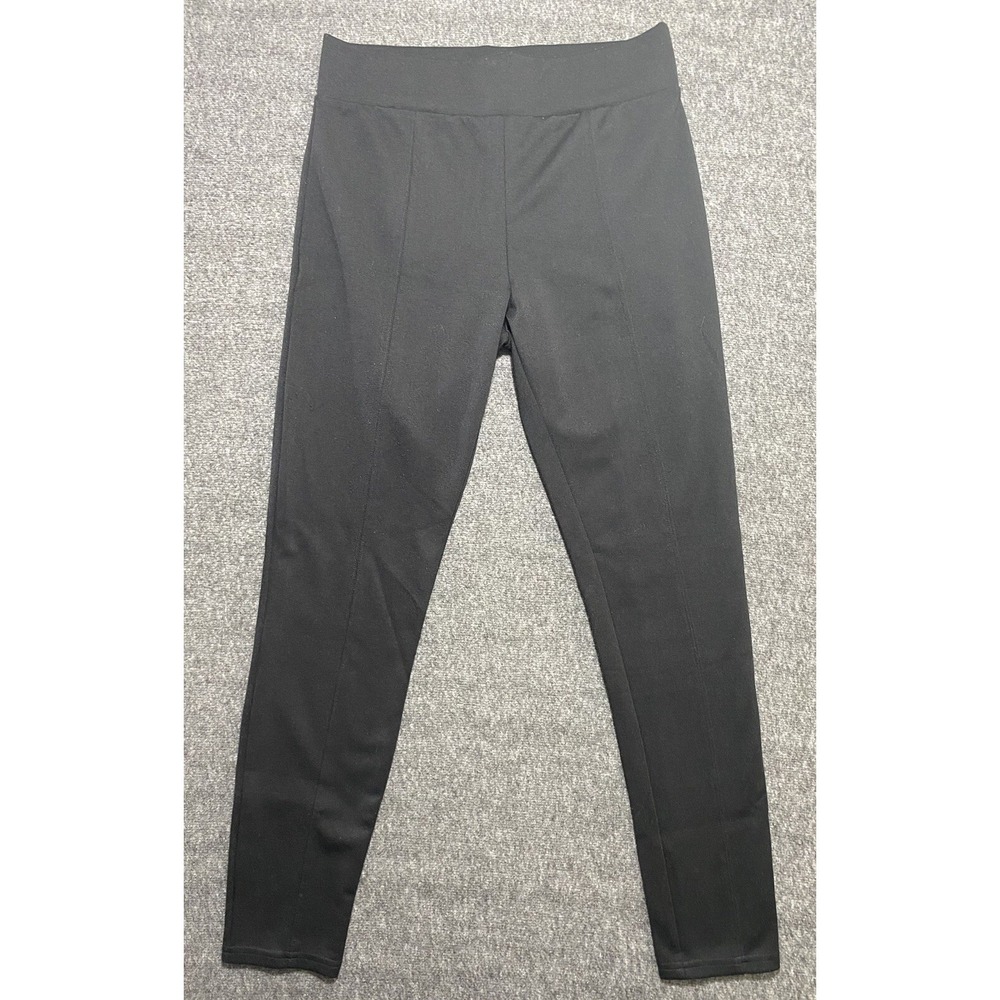 Gap Womens Black Stretch Legging Pants Pull On Slim Skinny Mid Rise Size M